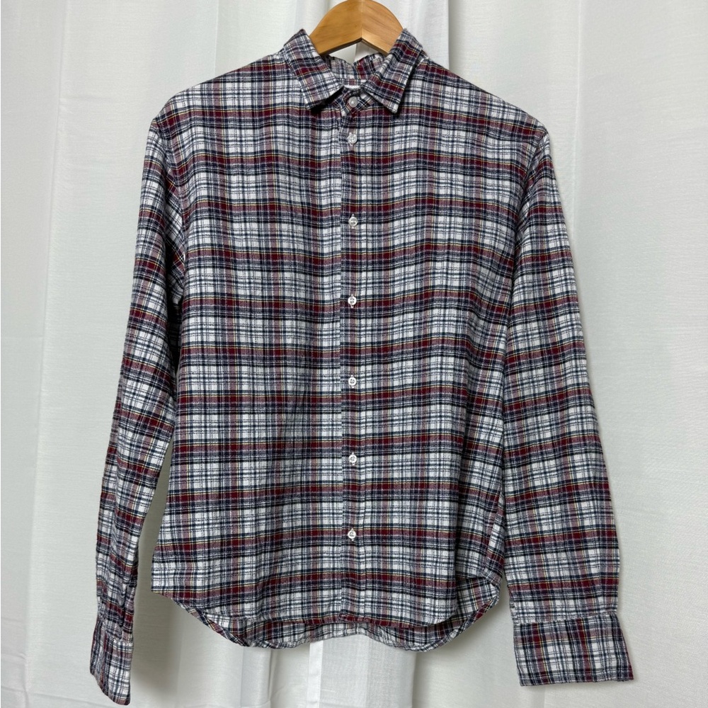 Frank and Eileen Red Plaid  Paul Flannel Shirt. Size XS